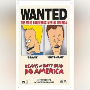 Beavis & Butt head Tin Sign